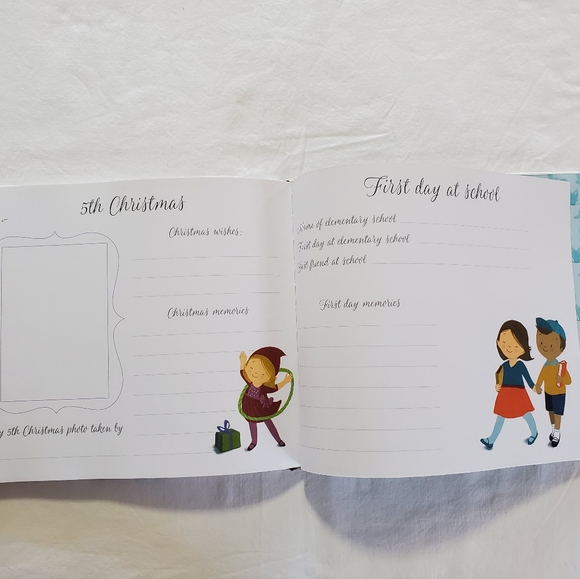 Adorable Baby Keepsake Book - "My Baby Record Album", NEW - Picture 12 of 12